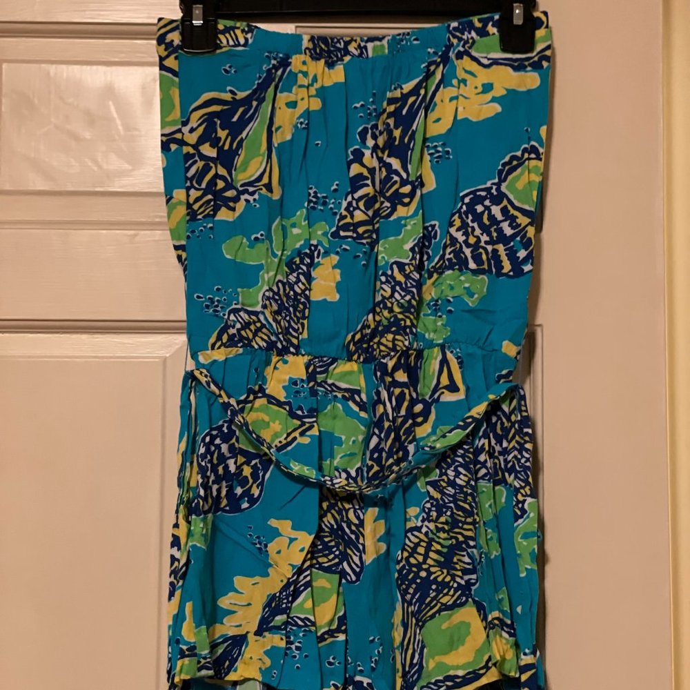 Lilly Pulitzer Strapless Romper